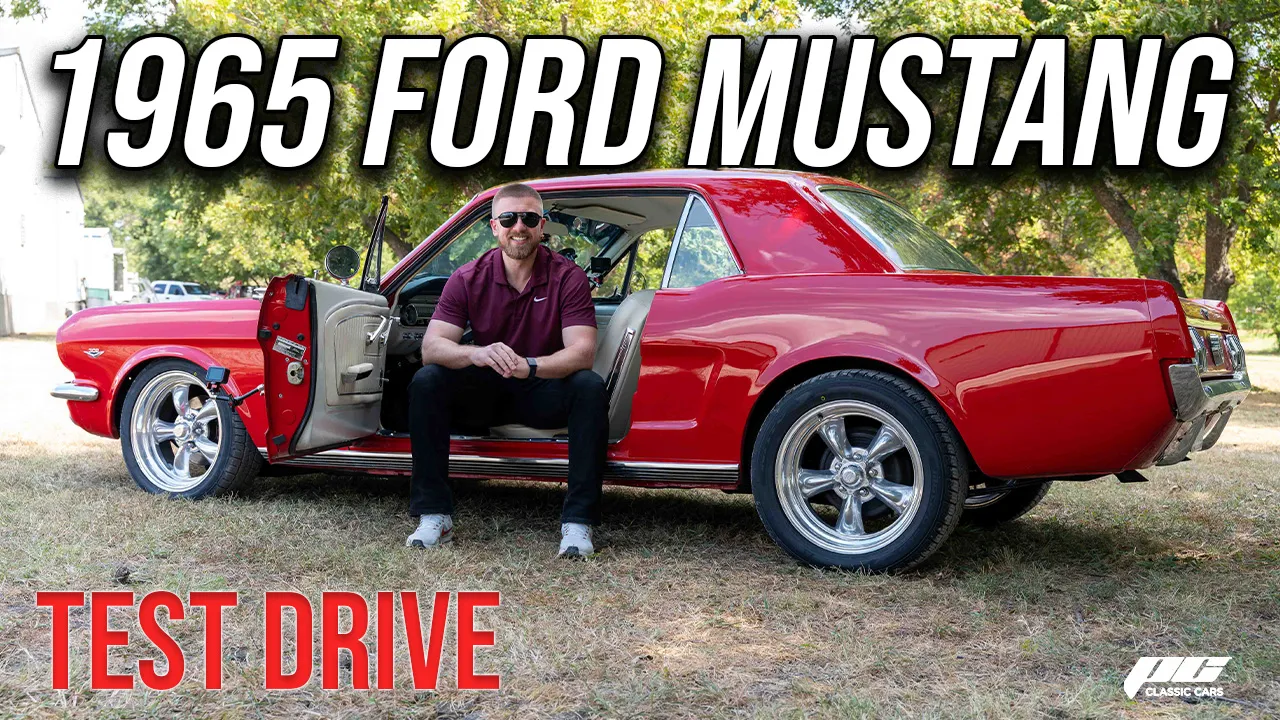 1965 Ford Mustang Crate 302 Test Drive | PC Classic Cars